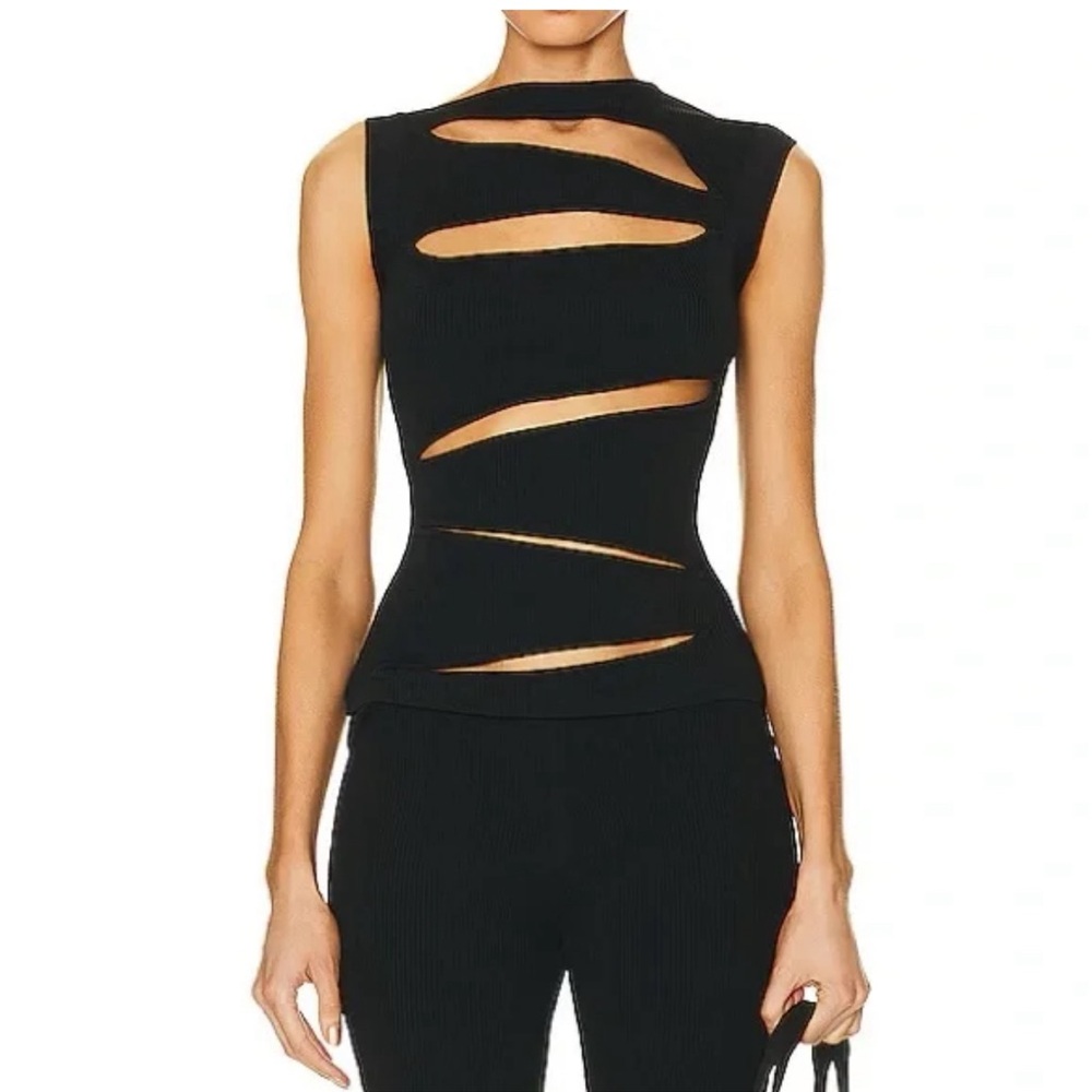 CHRISTOPHER ESBER
Slashed Knit Top
